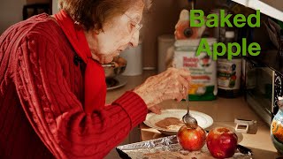 Great Depression Cooking - Baked Apples