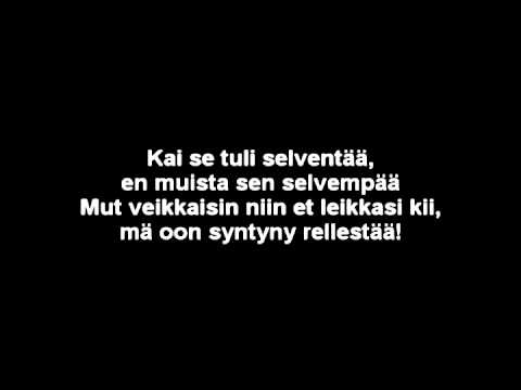 Paleface   Helsinki   Syntynyt Rellestää