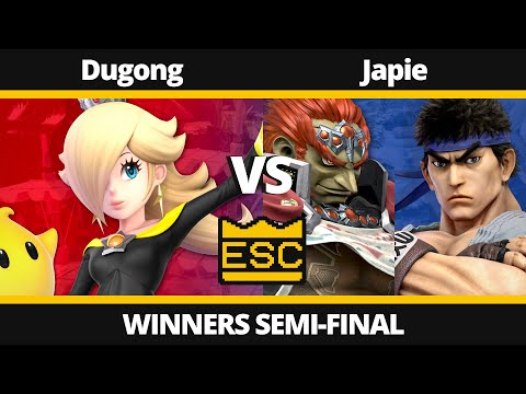 ESC 33 - Winners Semi-Final - Dugong (Rosalina & Luma) Vs. Japie (Ryu, Ganondorf) - SSBU Local