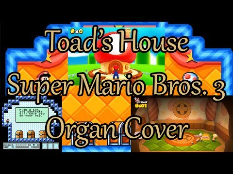 Toad's House Super Mario Bros. 3 Organ Cover