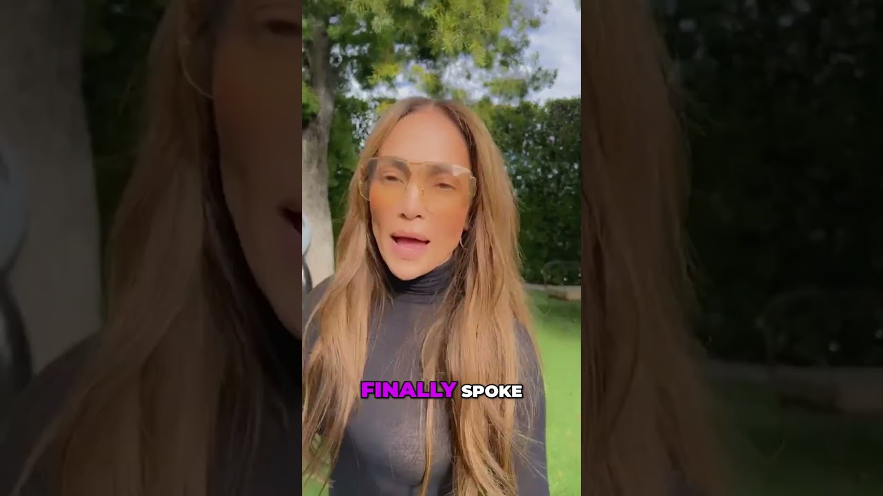 JLO finally speaks out about 💔 with Diddy 😳 #jlo #pdiddy #jenniferlopez