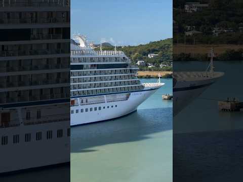 Thumbnail for Viking Sea in Antigua: A Glimpse of Luxury in Caribbean Paradise! #cruiseline #cruise #cruiseship