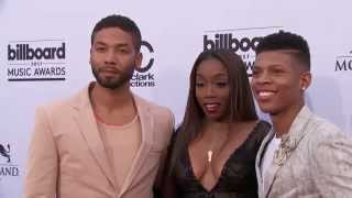 Jussie Smollett, Yazz, and Estelle Red Carpet Fashion - BBMA 2015