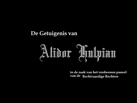 De getuigenis van E.H. Alidor Hulpiau