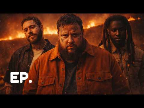 Jelly Roll Ft. Post Malone & Shaboozey – Whiskey & Wildfires (2026 Official Music Video)