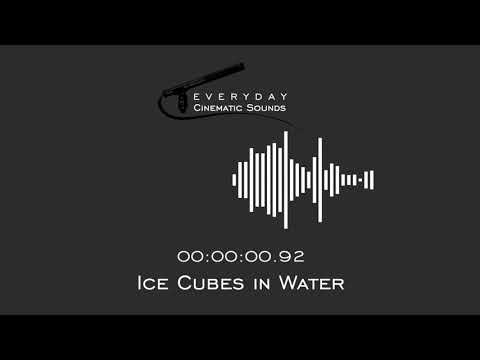 Ice Cubes in Water | HQ Sound Effects