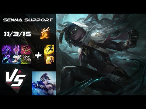 SUPPORT Senna vs Ashe - EU Grandmaster Patch 14.9