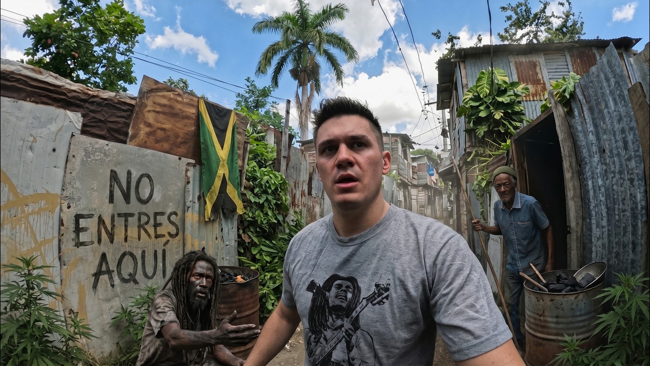 SOLO y PERDIDO POR KINGSTON (acabo en un barrio de chabolas) 🇯🇲