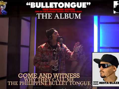 Mista Blaze "Bulletongue Snippet" 2016 The Album (Raw & Uncut)