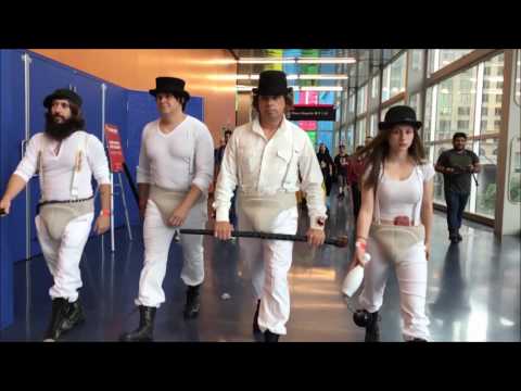 Clockwork Orange Droogs Cosplay at Montreal Comiccon 2017