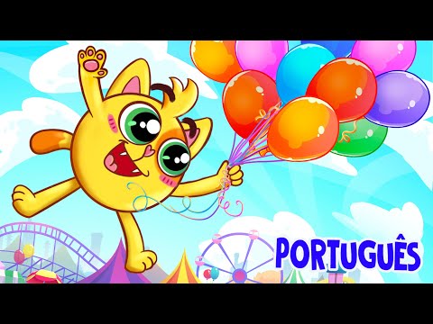 😻 Canção dos Sentimentos e Emoções 😁😢 | Canções e Rimas Infantis 😻🐨🐰🦁, por Baby Zoo Português