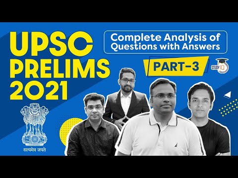 UPSC Prelims 2021 - Complete Analysis of Questions with Answers, History, Art & Culture, Agriculture