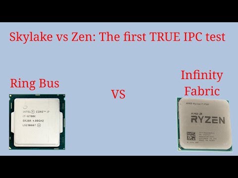 Zen vs Skylake, the first TRUE IPC test pt 1