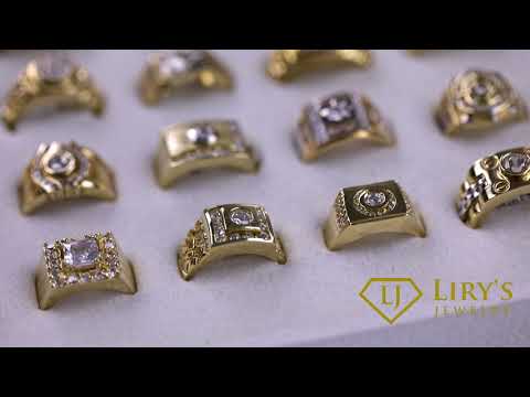 Anillos de Hombre en oro 10kt y 14kt