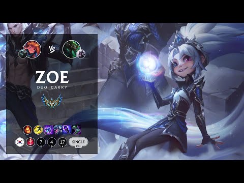 Zoe Bot vs Twitch - KR Challenger Patch 12.11