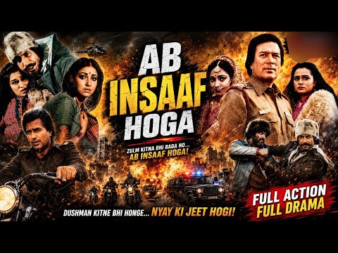 Ab Insaaf hoga Rajesh Khanna Padmani Kolhapuri Shakti Kapoor ki Superhit Bollywood Action Movie 