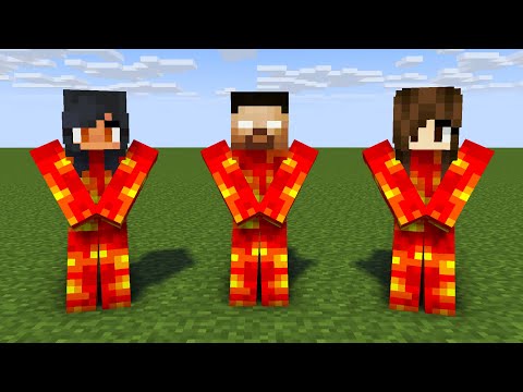 MONSTER SCHOOL : WALKER DANCE MEME FIRE APHMAU, JULIA, HEROBRINE - MINECRAFT ANIMATION