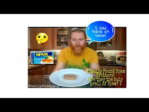 Finally Spam Fritter Review! It took ages to find this product Is it Better than Old School Dinners?