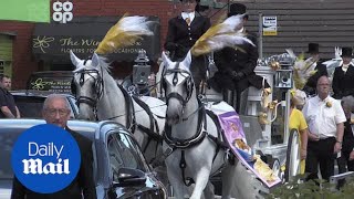 Funeral of Georgina Callender killed in Manchester bomb attack - Daily Mail