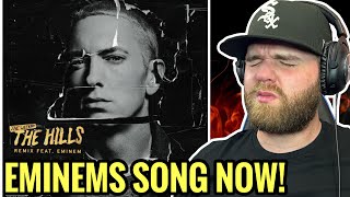 *First Time Hearing* The Weekend ft. Eminem- The Hills (Remix) | Eminem stole the song! 🔥