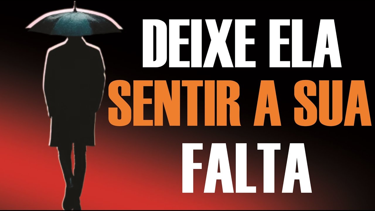 Aprenda a fazer falta - Solta, entrega, confia. Deixa Deus agir no seu amor