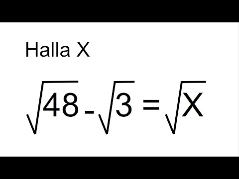 ¿SABES RESOLVER ESTA ECUACIÓN IRRACIONAL? Matemáticas Básicas