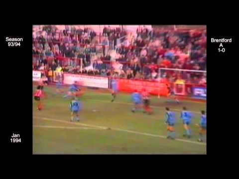 1993 - 1994 Hartlepool FC 27 L Brentford