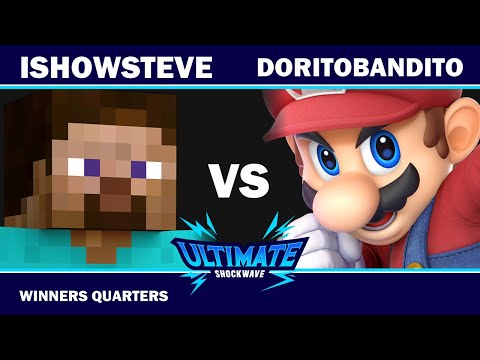 USW 173 - Winners Quarters - ULTRA | IShowSteve  (Steve) VS BBC UTDe | DoritoBandito (Mairio) - SSBU