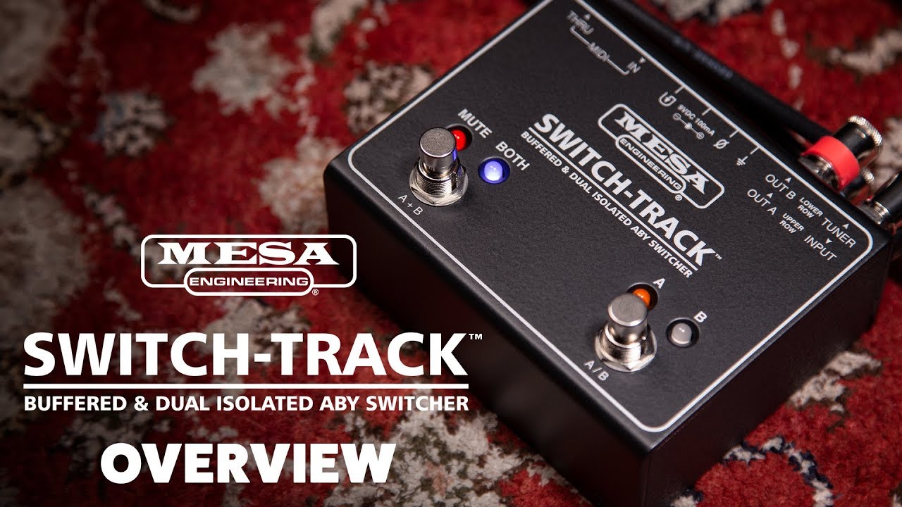 Mesa Boogie Switch-Track A/B/Y Switcher