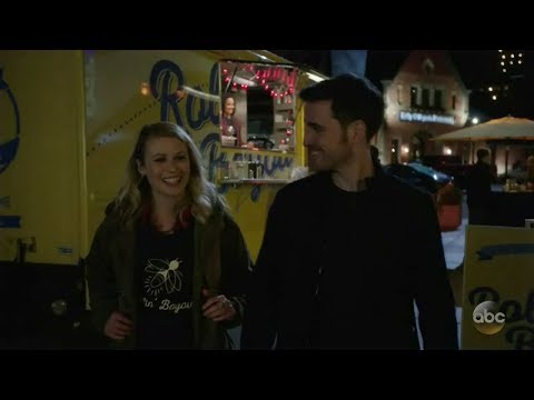 OUAT 7x16 "Breadcrumbs" All Alice/Tilly & Wish Hook/Detective Rogers scenes