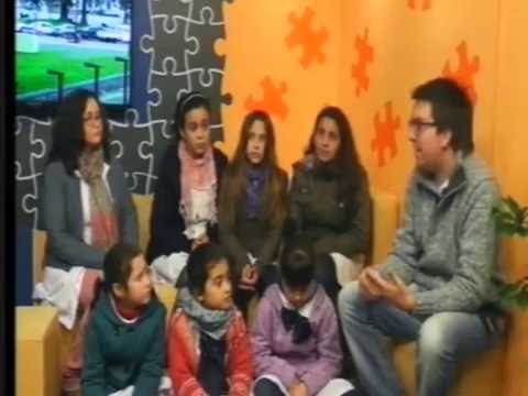 Alumnas de la Escuela 68 de Pantanoso de Castro visitaron TV Florida y Rompecabezas