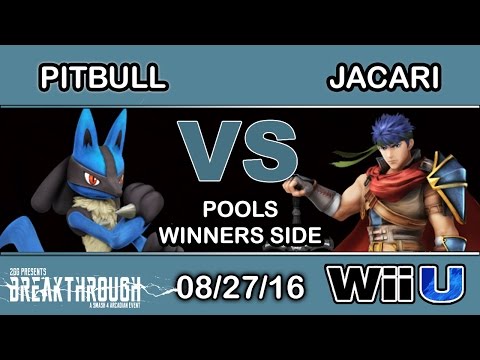 2GG: Breakthrough - A2 | Pitbull (Lucario) Vs. Jacari (Ike) Pools - Smash Wii U