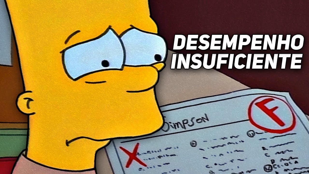 A Pressão Escolar Retratada em Os Simpsons