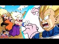 WHAT AM I WATCHING Vegeta Reacts To Draggin BallZ Gohan Vs Cell
