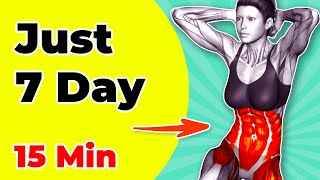 ➜ 15-MIN Flat Stomach Workout in 7 Days - Burn Belly Fat and Achieve Your Dream Stomach in a Week!