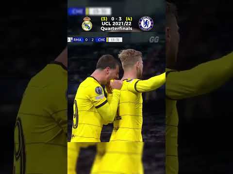 Real Madrid vs Chelsea | 2021/22 Champions League, Quarterfinals