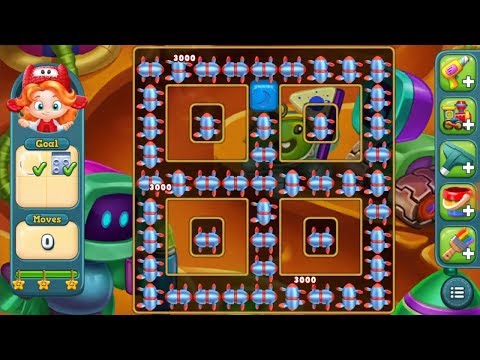 48 MOVES LEFT OVER SUBSCRIBE PLEASE :) Toy Blast level 588 obstacles: 45 bubbles and 4 metal bricks