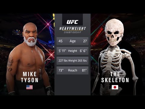 Old Mike Tyson vs. Skeleton - EA Sports UFC 4 - Boxing Stars 🥊