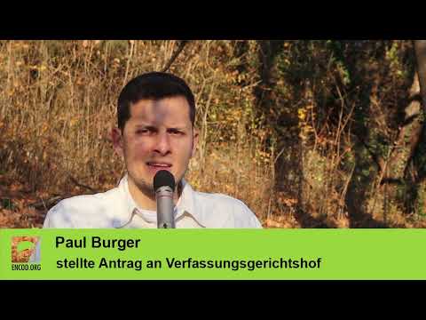 Paul Burgers Antrag für Cannabis beim Verfassungsgerichtshof Österreich 2021, Zusammenfassung