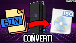 How to Convert PS2 .BIN .CUE - .ISO #opl #ps2 #playstation2