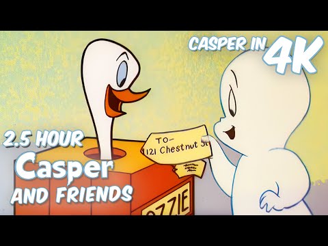 Finding My Way Home ???? ❤️ | Casper and Friends in 4K | 150 Minute Compilation | Cartoons For Kids