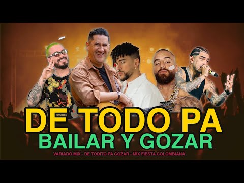 MÚSICA PA BAILAR|MIX CROSSOVER|MUSICA VARIADA (Coqueta-Merengue Urbano-Dembow-Reggaeton-Electrónica)