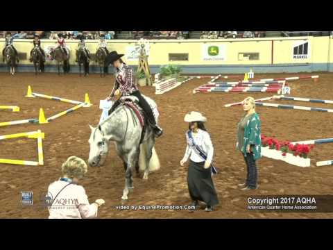 ODE TO ZIPPO ridden by TATUM KEYS RICHEY  - 2017 AQHYA World Show (Trail, FINALS)