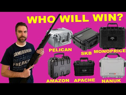 Case Torture Test - Pelican vs SKB vs Monoprice vs Amazon Basics vs Nanuk vs Harbor Freight Apache