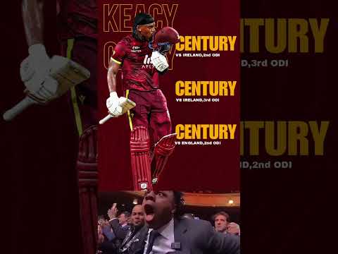 . "3 ODI Centuries in Quick Time – Keacy Carty’s Form is 🔥"#icc #cricket