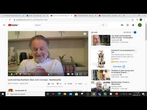 The Look-And-Say Sequence, Climb-to-a-Prime Game, and why my Favorite Number is 13 532 385 396 179