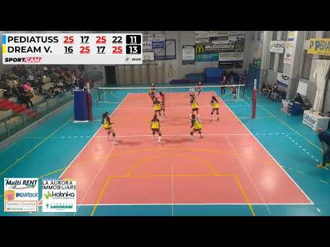 🔴LIVE serie C, girone C: PediaTuss vs Dream Volley