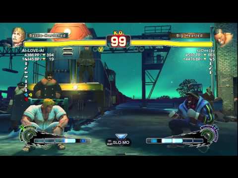 AI-LOVE-AI [Cody] vs. spDeeJay [Dee Jay] | SSF4 Arcade Edition