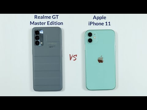 Realme GT Master vs iPhone 11 Speed Test & Camera Comparison