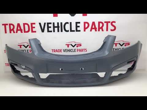 Fits Vauxhall Zafira 2005-2007 Front Bumper Primed No Pdc Or Washer Holes video